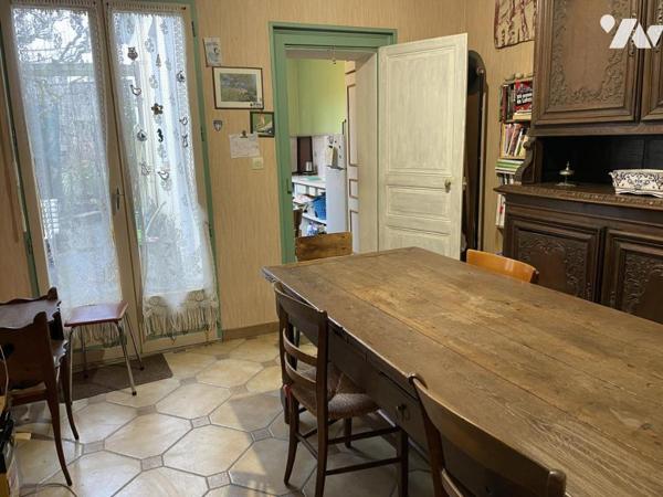 MANCELLE de 80m² avec dépendance et jardin sur LE MANS Quartier SAINT PAVIN