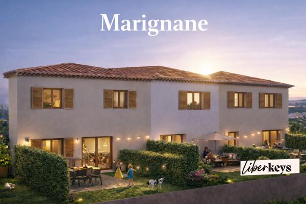 Villa T2 de 55m2 avec Jardin - Programme Neuf à Marignane