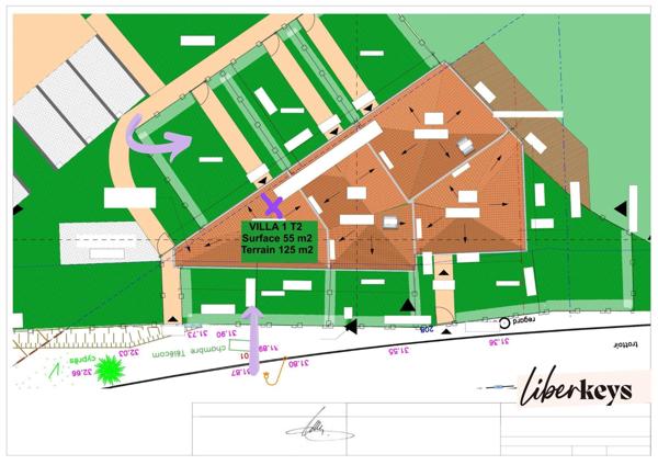 Villa T2 de 55m2 avec Jardin - Programme Neuf à Marignane