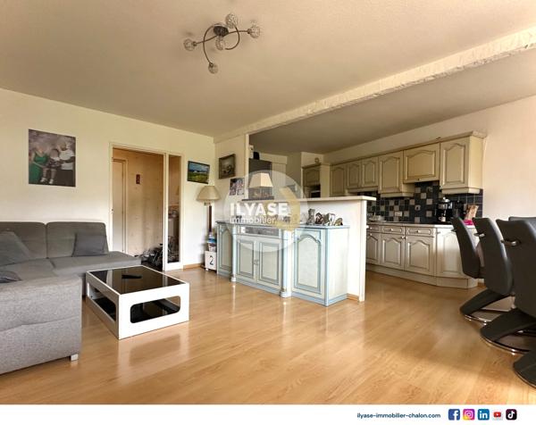 Appartement T4 | 3 CH | Cave | Parking privatif en sous-sol