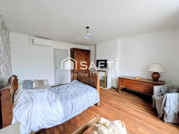 ISSOUDUN, CENTRE-VILLE, MAISON 110m² AVEC COUR ET GARAGE