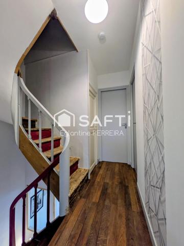 ISSOUDUN, CENTRE-VILLE, MAISON 110m² AVEC COUR ET GARAGE