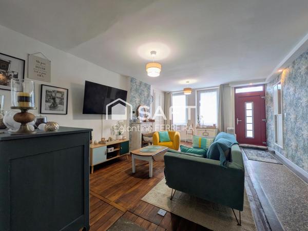 ISSOUDUN, CENTRE-VILLE, MAISON 110m² AVEC COUR ET GARAGE