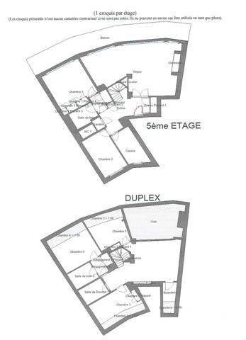 Appartement 9 pièces de 147 m² à Trouville-sur-Mer (14360)
