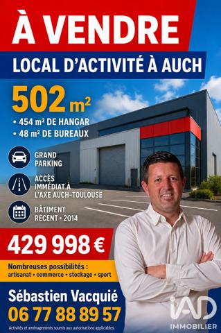 Murs commerciaux  à vendre 502 m² Auch