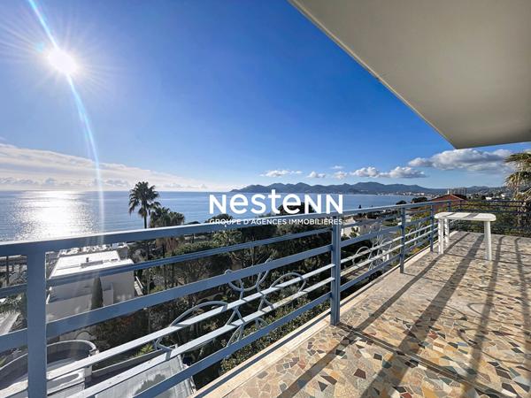 Cannes - T3 vue panoramique - 75 m² - Parking