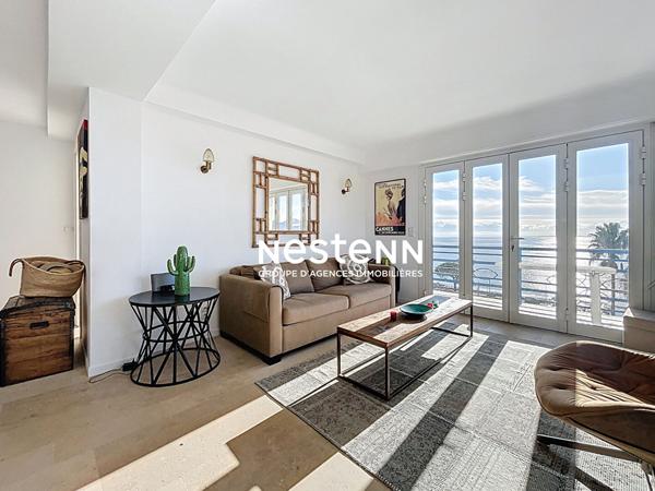 Cannes - T3 vue panoramique - 75 m² - Parking