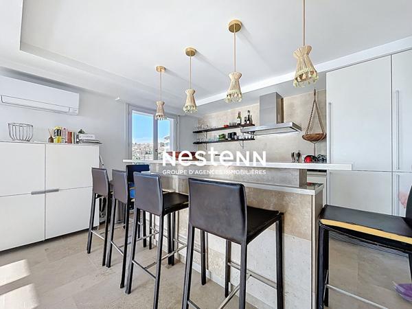 Cannes - T3 vue panoramique - 75 m² - Parking