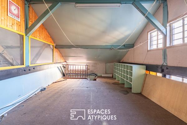 Atelier Loft de 180 m² avec permis d’agrandissement purgé à Rueil-Malmaison