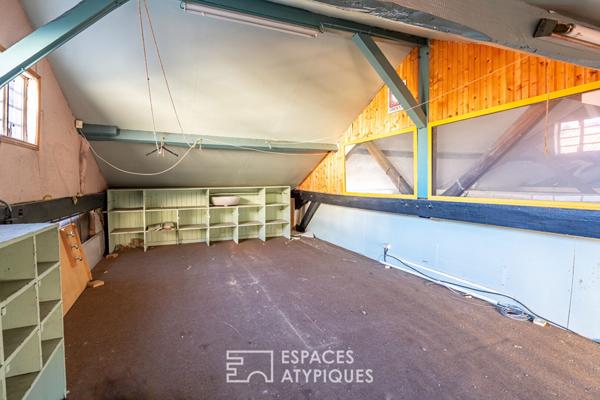 Atelier Loft de 180 m² avec permis d’agrandissement purgé à Rueil-Malmaison