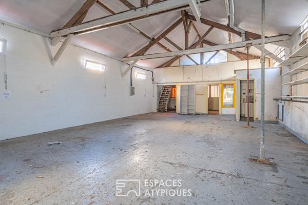 Atelier Loft de 180 m² avec permis d’agrandissement purgé à Rueil-Malmaison