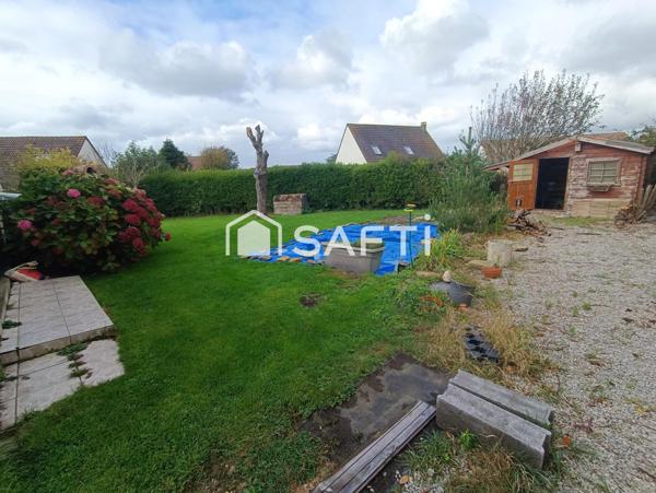 Pavillon individuel 3 chambres jardin garage