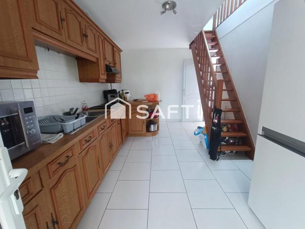 Pavillon individuel 3 chambres jardin garage