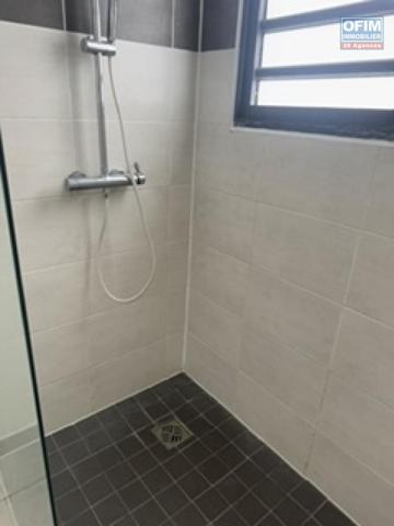 A louer bel appartement récent de type F2 sur la résidence Castel Roc Bois de Nèfles à Sainte Clotilde.