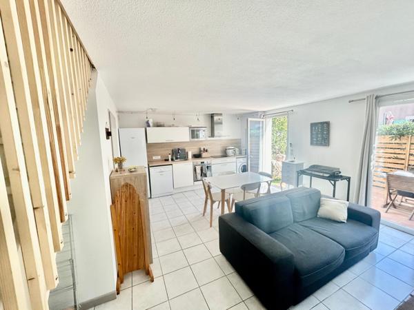 Torreilles plage - jolie maison de vacances vendue meublée