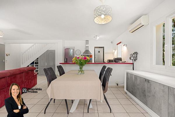 Maison individuelle 4 pièces de 90 m2 avec garage et cave