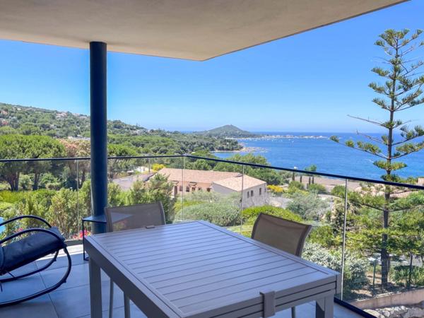 Dpt Corse (20), à vendre PIETROSELLA appartement T3 - vue mer panoramique