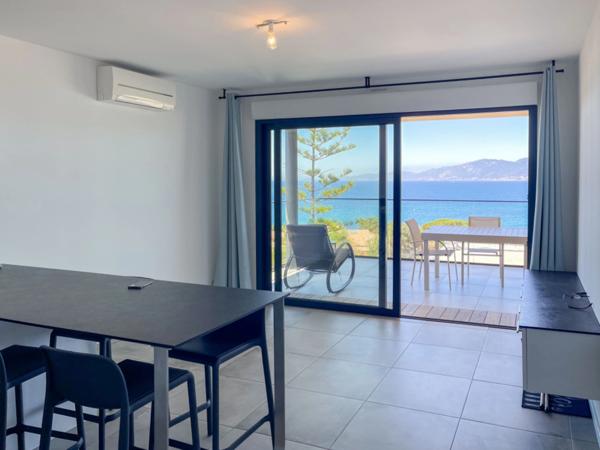 Dpt Corse (20), à vendre PIETROSELLA appartement T3 - vue mer panoramique