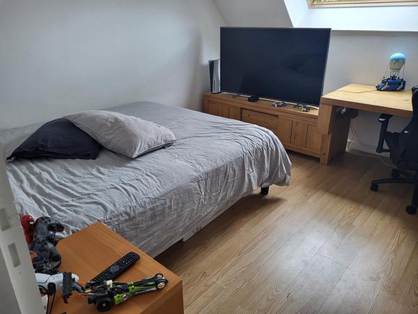 Breteville sur Odon (côté Zenith Caen) : 3 chambres, sdb et salle d'eau, cuisine équipée, garage, jardin clos