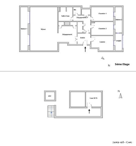 Appartement à vendre 3 pièces 108,4 m² Marseille 8