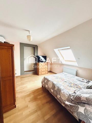 semi plain pied 5 chambres, garage et jardin