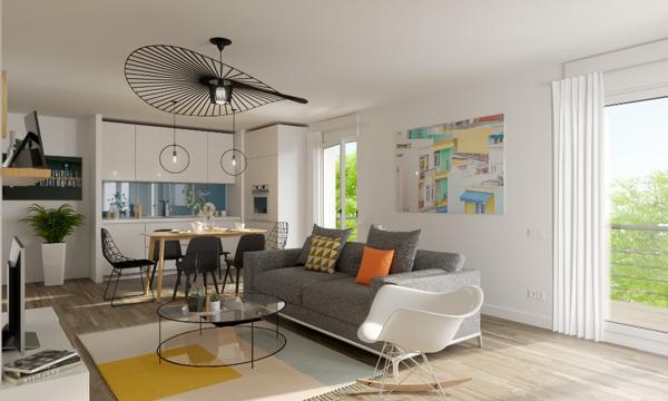 Appartement 2 pièces - 42 m²