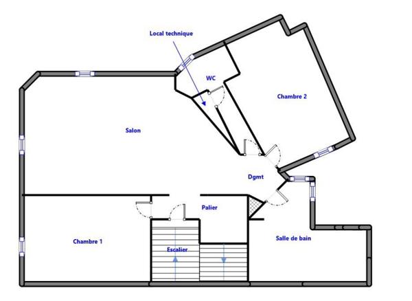 Appartement Le Havre 3 pièce(s) 62 m2