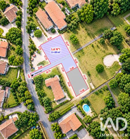 Terrain à vendre 825 m² Les Achards