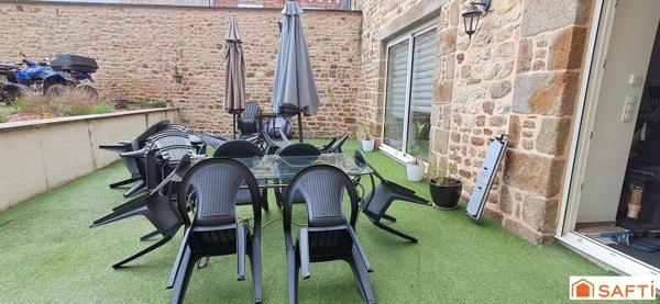 Maison en pierres entièrement rénovée 5ch terrain