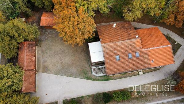 Ref. 1711 : Maison en bois au calme absolu, à proximité du lac de Biscarrosse