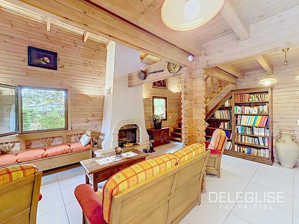 Ref. 1711 : Maison en bois au calme absolu, à proximité du lac de Biscarrosse