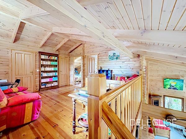 Ref. 1711 : Maison en bois au calme absolu, à proximité du lac de Biscarrosse