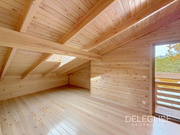 Ref. 1711 : Maison en bois au calme absolu, à proximité du lac de Biscarrosse