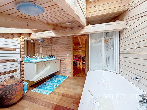 Ref. 1711 : Maison en bois au calme absolu, à proximité du lac de Biscarrosse