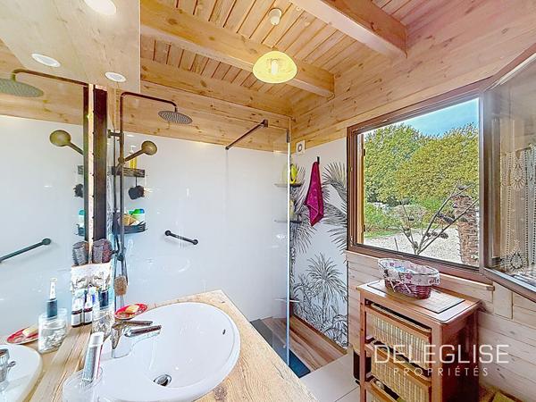 Ref. 1711 : Maison en bois au calme absolu, à proximité du lac de Biscarrosse