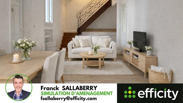 Appartement 3 pièces - 50 m² Exclusivité efficity