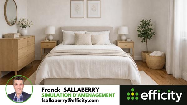 Appartement 3 pièces - 50 m² Exclusivité efficity