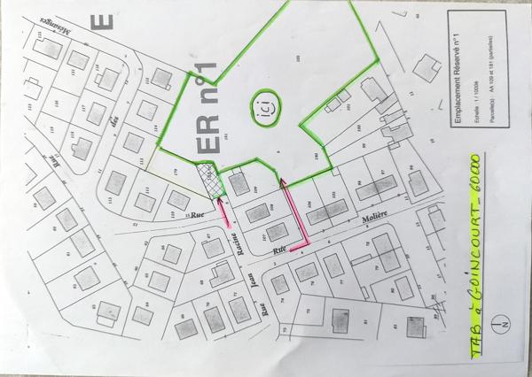 MAGNIFIQUE TERRAIN A BÂTIR DE 3000 M² AVEC VUE IMPRENABLE SUR UNE VALLEE ET LES COLLINES AUX PORTES DE BEAUVA Beauvais (60000)