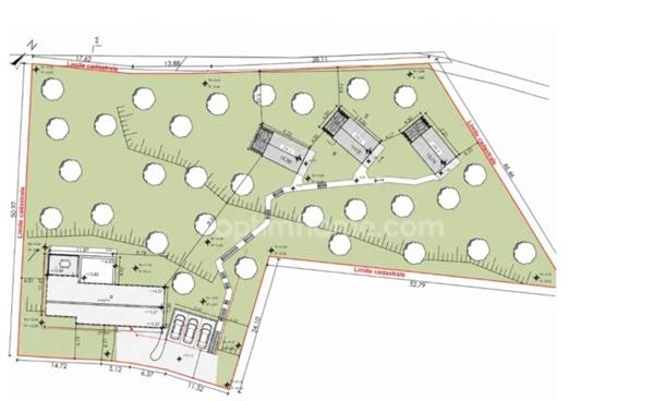 Terrain à vendre de 3 577,00 m² BOURG SAINT ANDEOL (07)