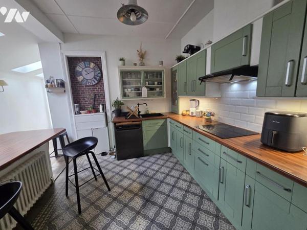 LYS LES LANNOY CENTRE - MAISON DE VILLE DE 144 M2 AVEC JARDIN SUD OUEST - 