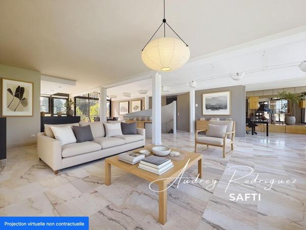 Demeure d’exception au bord du Rhône