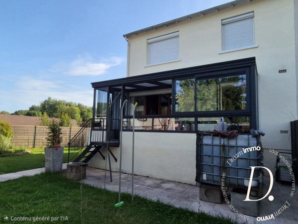 MAISON AVEC DEPENDANCE ET VERANDA _ GASNY CENTRE