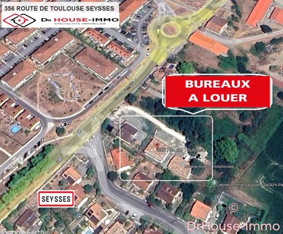 Bureau à louer 3 pièces de 150 m²