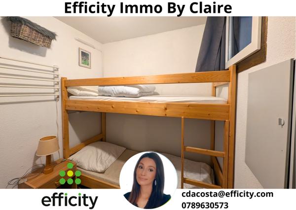 Appartement 3 pièces - 28 m² Exclusivité efficity