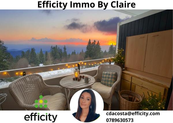 Appartement 3 pièces - 28 m² Exclusivité efficity