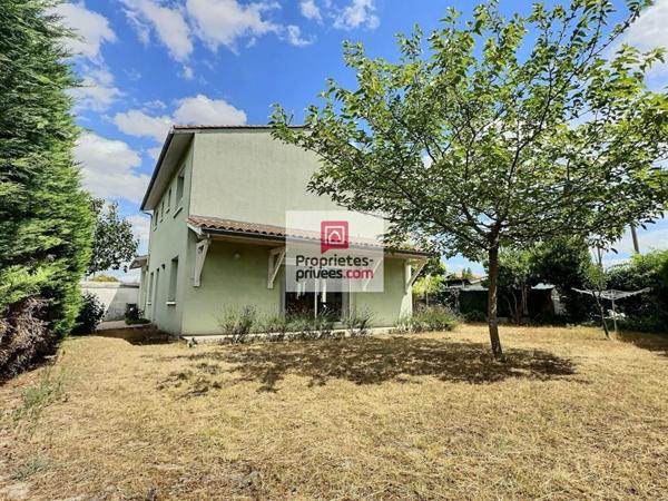 DEPT 33 - MERIGNAC - Maison 6 pièce(s) 135 m2 avec jardin de 492m2 et un garage de 25m2