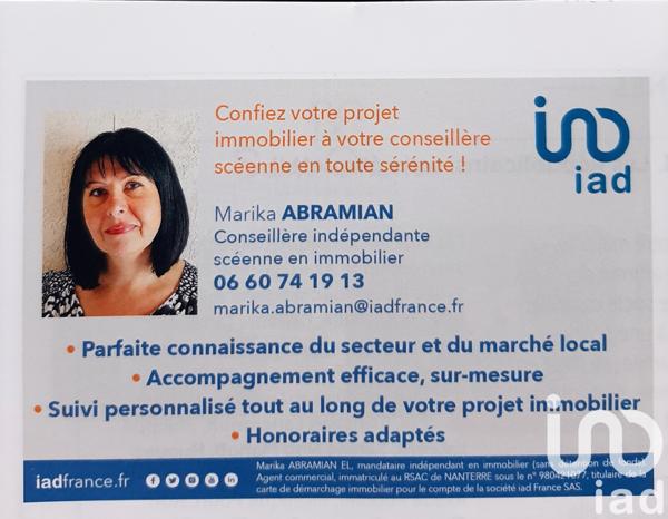 Appartement à vendre 4 pièces 102 m² Sceaux