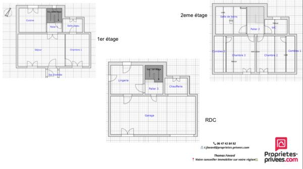 MAISON MALEMORT de 105 m² - 3 Chambres avec jardin