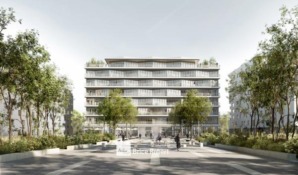 Bureaux à louer avec terrasses dans immeuble neuf à Vénissieux Grand Parilly