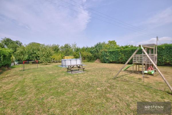 MAISON À VENDRE POMMERET - Maison familiale en impasse du bourg de Pommeret sur une grande parcelle constructible de 1000m² environ !